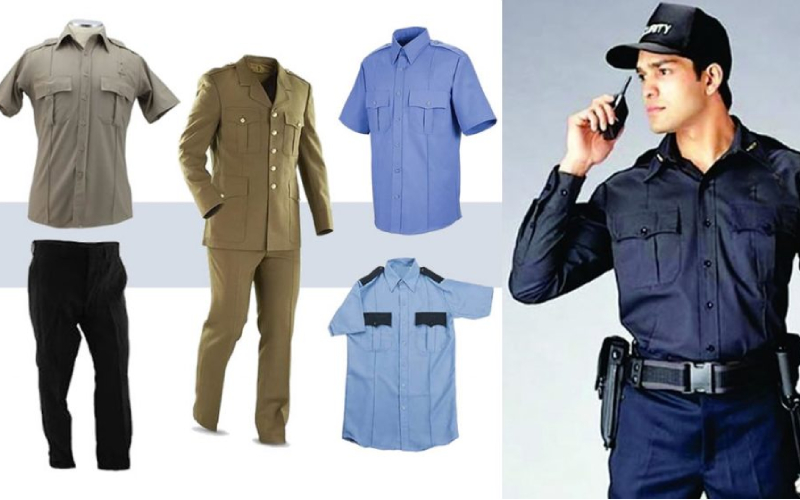 Security guard uniforms in Maldives